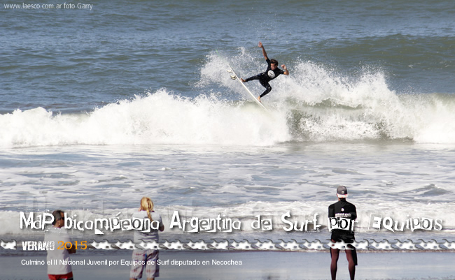 II Nacional Juvenil por Equipos de Surf Necochea 2015